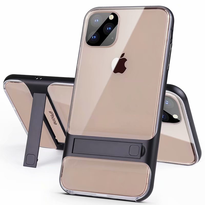 Slim Transparent Clear Kickstand Case For iPhone 11 Pro Max New iPhone11 XS Max XR X 8 7 6S 6 Plus, Blue
Slim Transparent Clear Kickstand Case For iPhone 11 Pro Max New iPhone11 XS Max XR X 8 7 6S 6 Plus, Blue