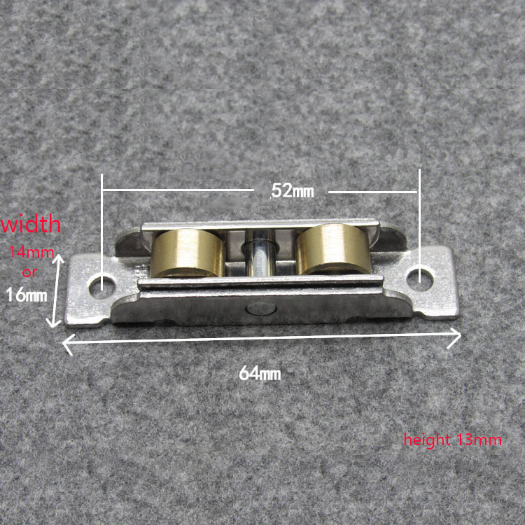 Needle Bearing Sliding Door Roller energy saving Plastic steel Window Wheel Glass Furniture Pulley Household Hardware Part