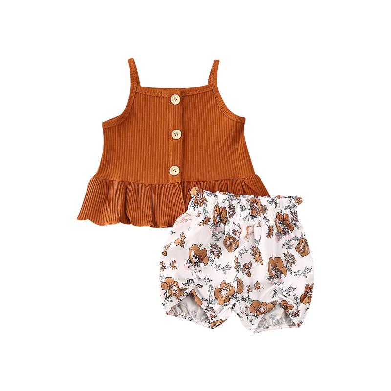 2 PCS Kids Baby Girl summer Clothes Sleeveless Knitted Vest Tops Dress Flower Shorts Pants sweet girls Floral Outfit Set
2 PCS Kids Baby Girl summer Clothes Sleeveless Knitted Vest Tops Dress Flower Shorts Pants sweet girls Floral Outfit Set