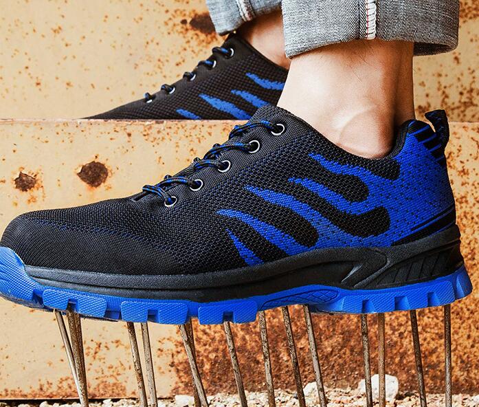 fly woven breathable soft comfortable labor protection shoes antistatic anti stab anti smash steel shoes waterproof work yakuda local online store, Black red
fly woven breathable soft comfortable labor protection shoes antistatic anti stab anti smash steel shoes waterproof work yakuda local online store, Black red