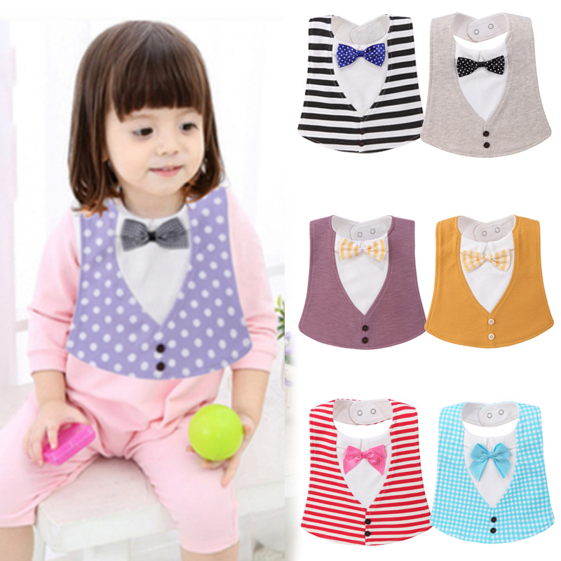 Cotton bow tie children bibs 15 colors pocket baby towel waterproof Burp Cloths Adjustable buttonkid bibs for Christmas present
Cotton bow tie children bibs 15 colors pocket baby towel waterproof Burp Cloths Adjustable buttonkid bibs for Christmas present