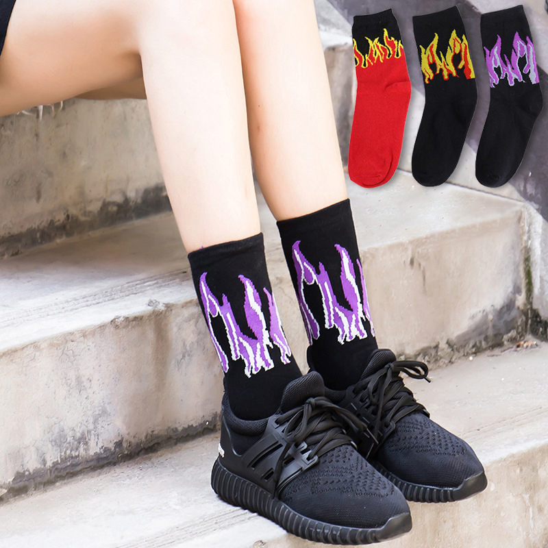 Hip Hop On Fire Crew Socks Red Flame Blaze Power Torch Hot Warmth Street Skateboard Socks wowen, 004
Hip Hop On Fire Crew Socks Red Flame Blaze Power Torch Hot Warmth Street Skateboard Socks wowen, 004