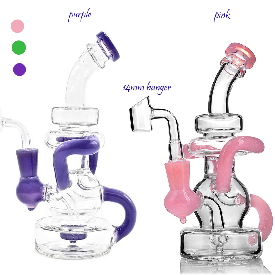 7.8 inchs Glass Pink Bong Water Pipes Smoking Dab Accessories Thick Glass Water Bongs Hookahs Recycler Beaker Bong With 14mm Banger
7.8 inchs Glass Pink Bong Water Pipes Smoking Dab Accessories Thick Glass Water Bongs Hookahs Recycler Beaker Bong With 14mm Banger
