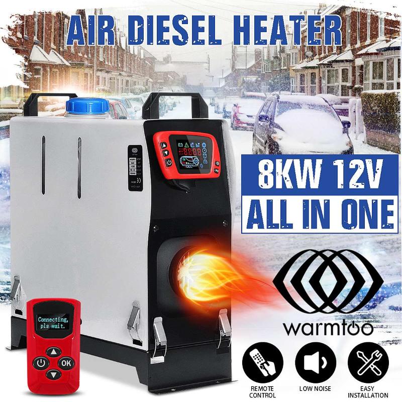 All In One 5000W Air diesels Heater 5KW 12V One Hole Car Heater For Trucks Motor-Homes Boats Bus +LCD key Switch+English Remote
All In One 5000W Air diesels Heater 5KW 12V One Hole Car Heater For Trucks Motor-Homes Boats Bus +LCD key Switch+English Remote