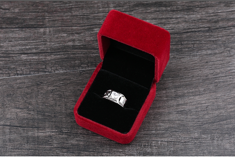 wholesale High quality plush jewelry Box for ring bangle Box Necklace Box Gift