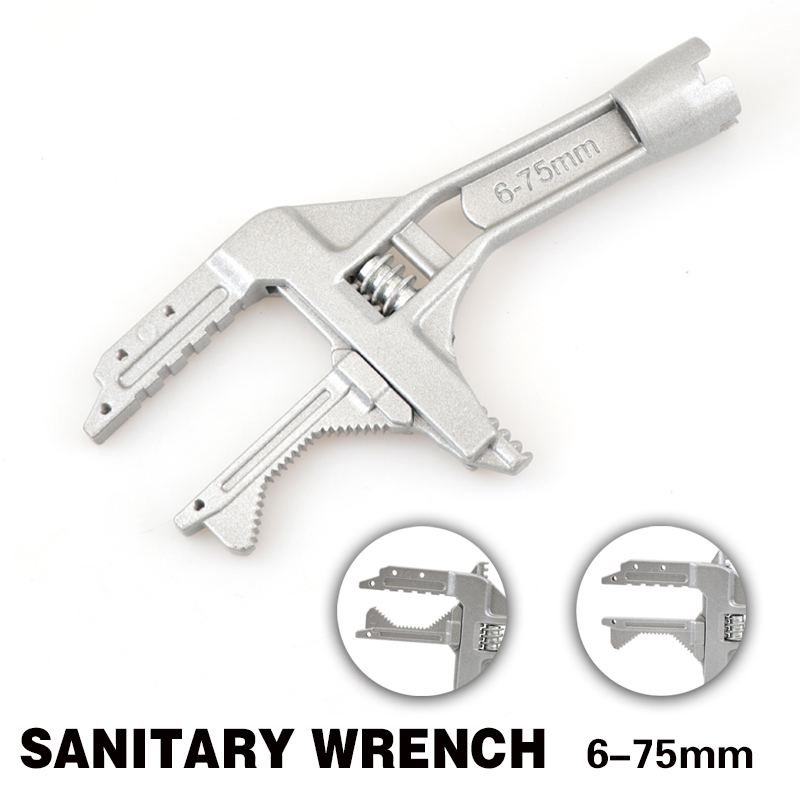 Chave Universal Pipe Wrench Mintiml Adjustable Basin Wastafel Spanner Plumber Plumbing Tools Multi Faucets Tool Moersleutel 75mm
Chave Universal Pipe Wrench Mintiml Adjustable Basin Wastafel Spanner Plumber Plumbing Tools Multi Faucets Tool Moersleutel 75mm