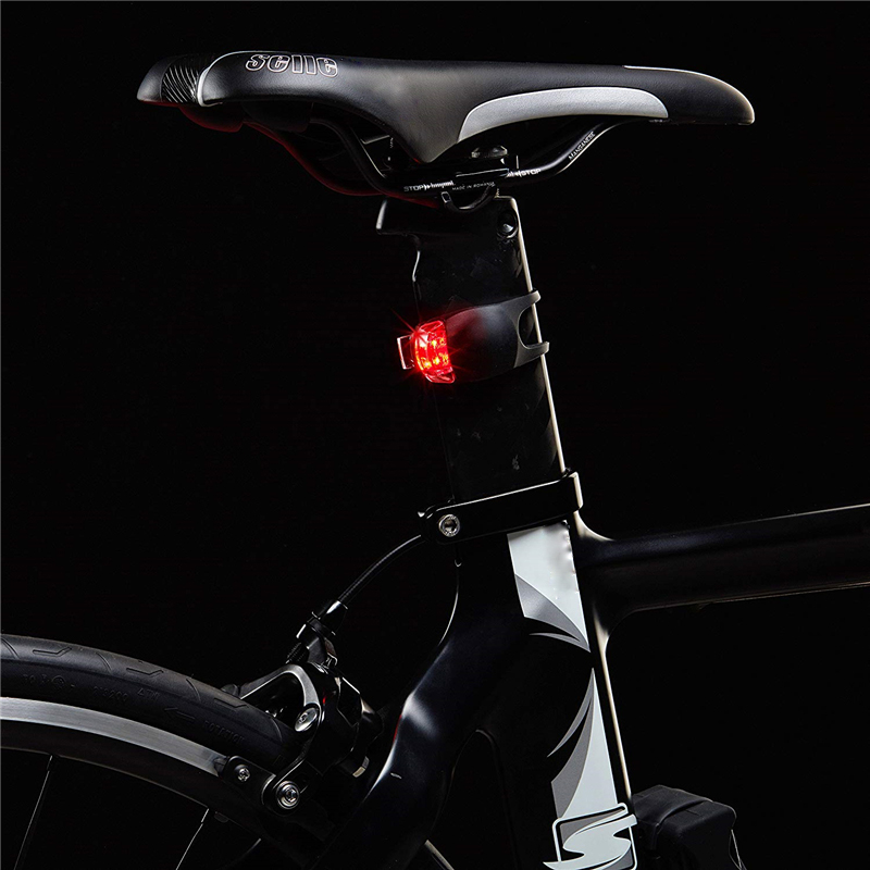 Bike Lights Silicone Bicycle Cycling Head Front Rear Wheel LED Headlight for Mountain Roads Night Cycling Batteries Included