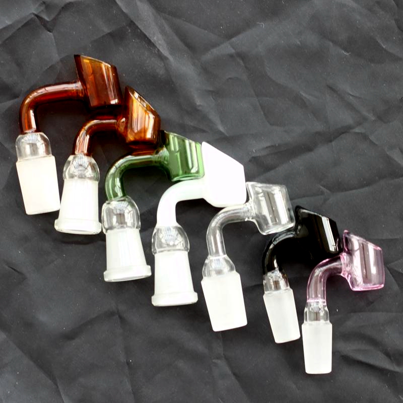 Colorful Drop Down Dropdown Adapter 90 degree 2mm thickneess Glass Banger Nail 14.4mm 18.8mm joint male female for glass water pipe
Colorful Drop Down Dropdown Adapter 90 degree 2mm thickneess Glass Banger Nail 14.4mm 18.8mm joint male female for glass water pipe