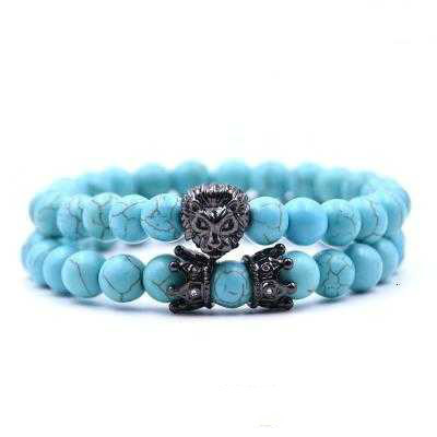 2PCS/set 2019 Bead Charm Bracelet Buddha Bracelets Natural Stone Lion Bracelet Men Pulseras Hombre Uomo Mens Bracelets
2PCS/set 2019 Bead Charm Bracelet Buddha Bracelets Natural Stone Lion Bracelet Men Pulseras Hombre Uomo Mens Bracelets