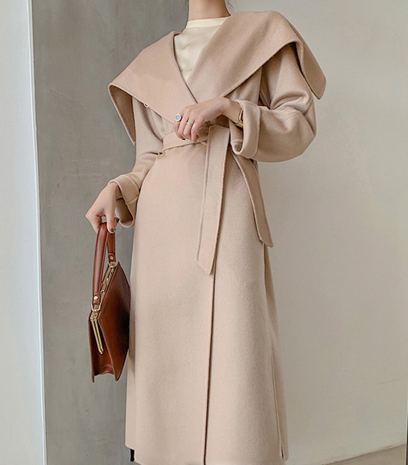 2019 autumn winter women's fashion luxury cashmere water ripple surface woolen overcoat, Blue
2019 autumn winter women's fashion luxury cashmere water ripple surface woolen overcoat, Blue