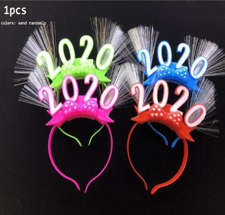 Flashing Led Glasses Luminous Light Up Gift Glowing Headband new years eve party supplies 2020 christmas navidad