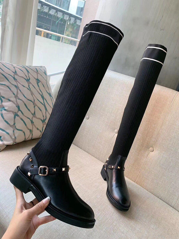 NEW Long tube boots Knitted stretch boots fashion Letter rivet Sexy Flat woman shoes 100% cow leather high boots 35-41 EUR with shoes box, Black
NEW Long tube boots Knitted stretch boots fashion Letter rivet Sexy Flat woman shoes 100% cow leather high boots 35-41 EUR with shoes box, Black