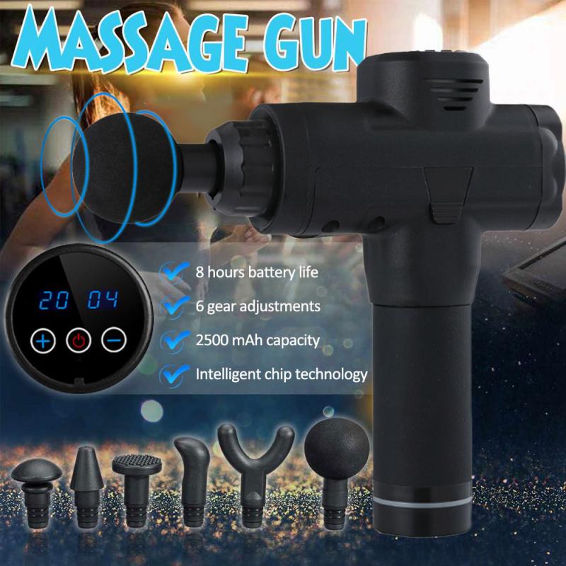 Fascia Gun Massage Gun Muscle Relaxation Electric Massager 24v 2500 mAh Large Capacity Battery Send 6 Massage Head
Fascia Gun Massage Gun Muscle Relaxation Electric Massager 24v 2500 mAh Large Capacity Battery Send 6 Massage Head