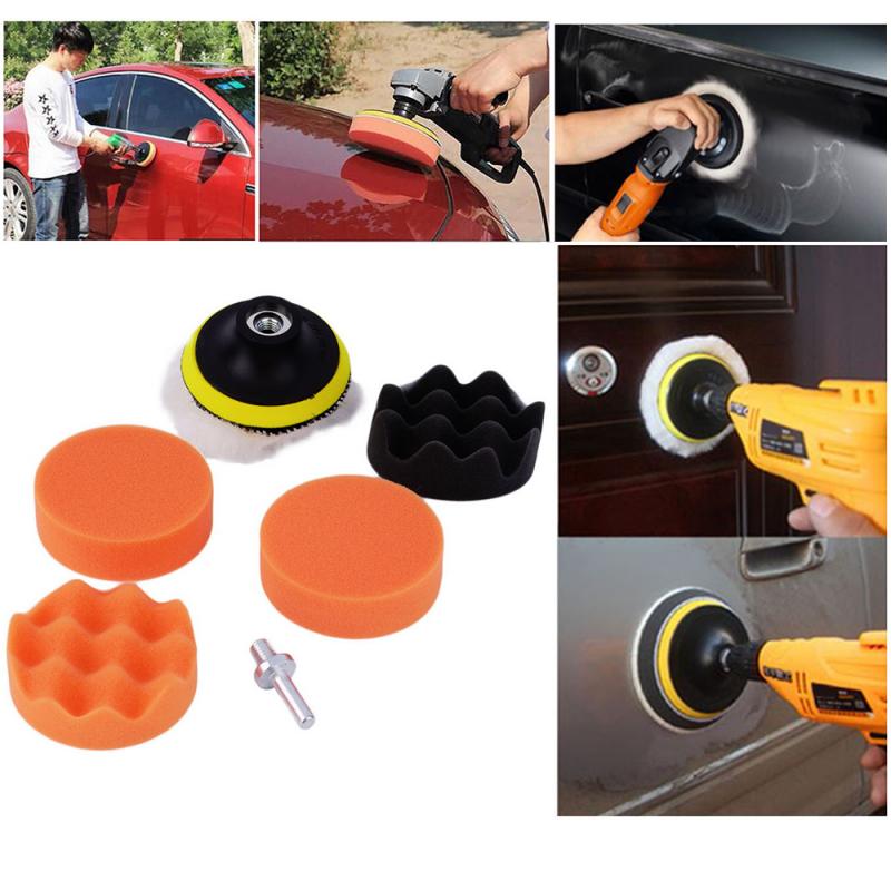 Newest 3inch Buffing Pad Polishing Kit Auto Car Polishing Pad Kit Buffer + Drill Adapter M10 For Glass beauty waxing TSLM1
Newest 3inch Buffing Pad Polishing Kit Auto Car Polishing Pad Kit Buffer + Drill Adapter M10 For Glass beauty waxing TSLM1