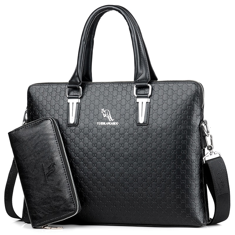 KANGAROO Famous Brand Men Briefcases Leather Handbag Vintage Laptop Briefcase For A4 Document Shoulder Bag Male Office Work Bag CJ191201, Brown
KANGAROO Famous Brand Men Briefcases Leather Handbag Vintage Laptop Briefcase For A4 Document Shoulder Bag Male Office Work Bag CJ191201, Brown