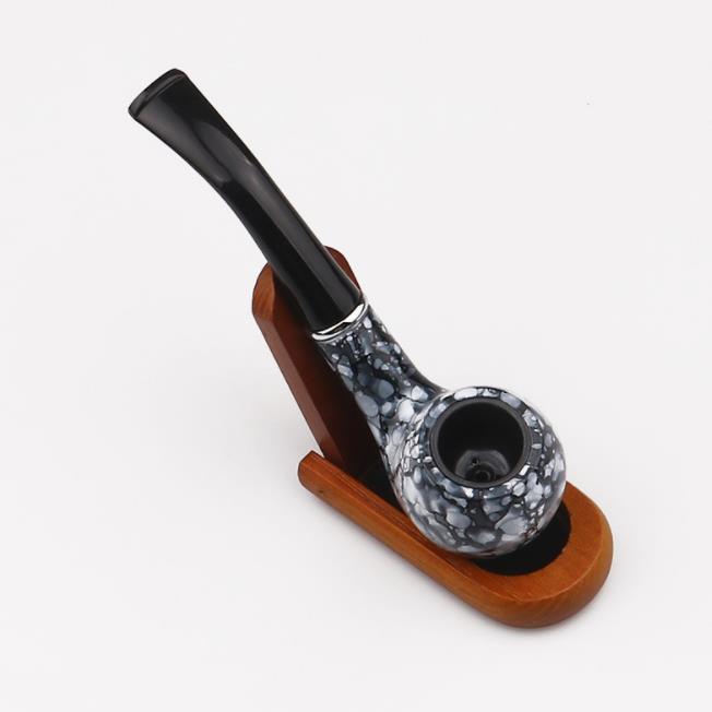 Hot-selling marble ceramic pipe straight handle acrylic pipe hollow design non-ironing handicraft products
Hot-selling marble ceramic pipe straight handle acrylic pipe hollow design non-ironing handicraft products