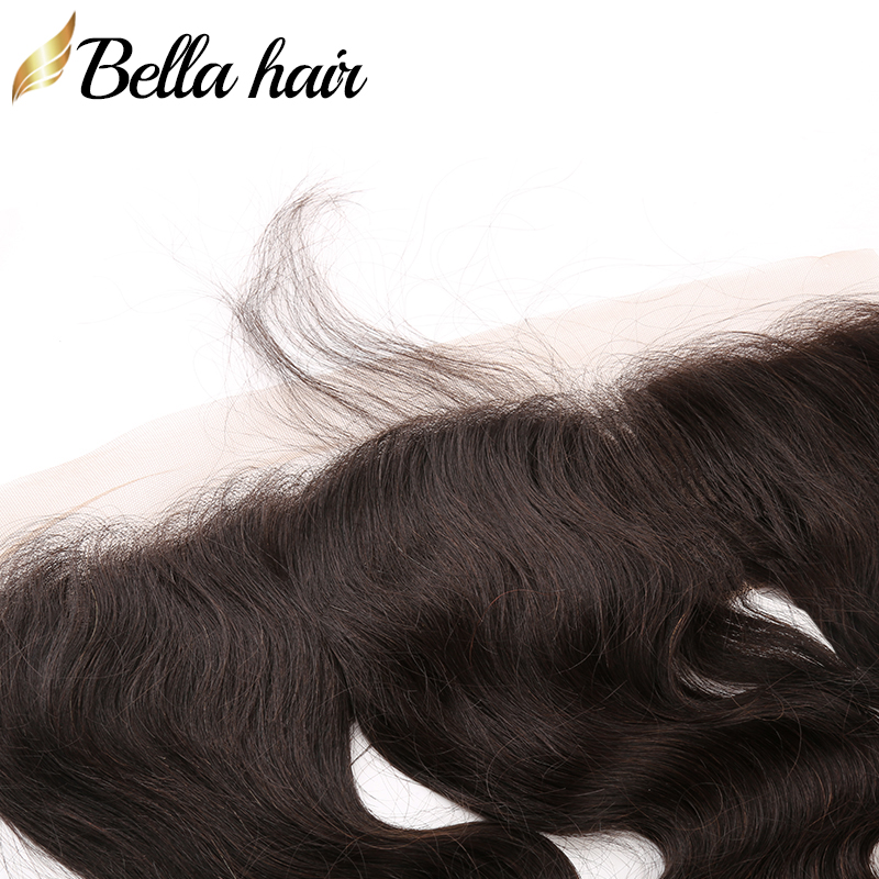 Bella Hair Human Hair Bundles With Frontal Closure Body Wave Free Part Ear to Ear Lace Frontal And Virgin Remy Hair Extension Weaves 4PCS/Lot Tutorial