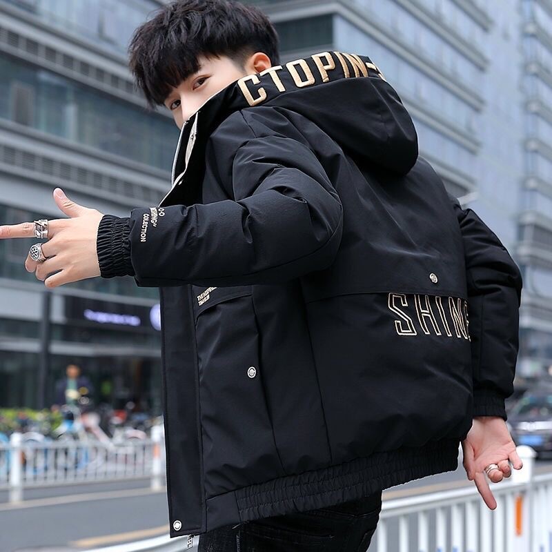 Thick Down & Parka Coat Oversize 2020 Brand Keep Warm Winter Men's Embroidery Padded Jacket coat, Black
Thick Down & Parka Coat Oversize 2020 Brand Keep Warm Winter Men's Embroidery Padded Jacket coat, Black