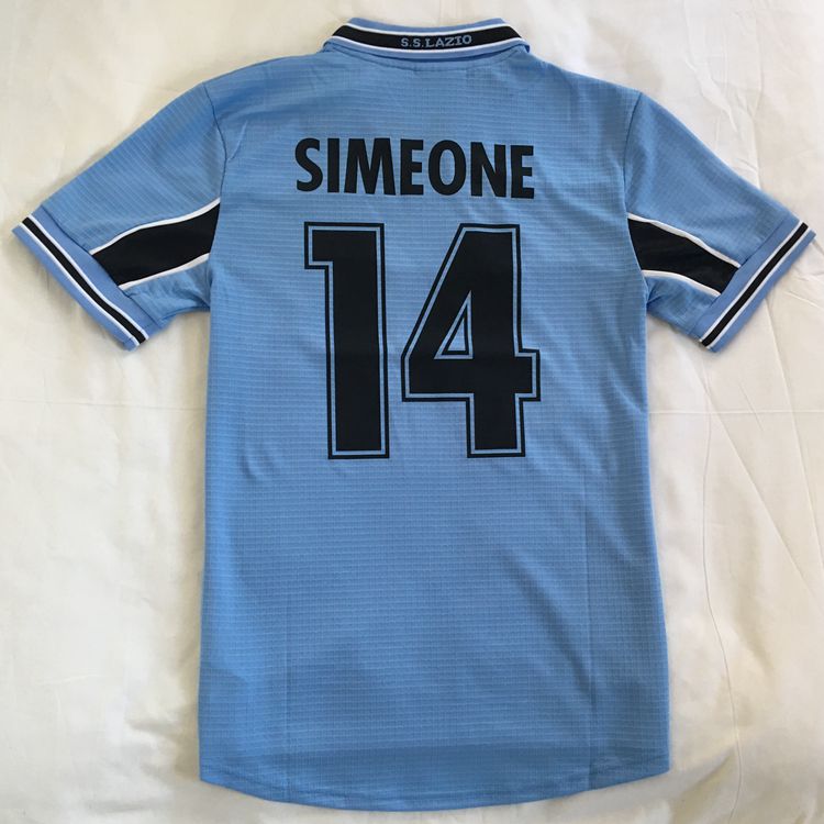 1999/2000 RETRO LAZIOS SOCCER JERSEYS VINTAGE CLASSIC SALAS 9 MANCINI 10 SIMEONE 14 NESTA 13 VERON 23 MAILLOT 2000/01 thailand jersey quality football shirts size s-xxl, 1999/2000 home custom
1999/2000 RETRO LAZIOS SOCCER JERSEYS VINTAGE CLASSIC SALAS 9 MANCINI 10 SIMEONE 14 NESTA 13 VERON 23 MAILLOT 2000/01 thailand jersey quality football shirts size s-xxl, 1999/2000 home custom