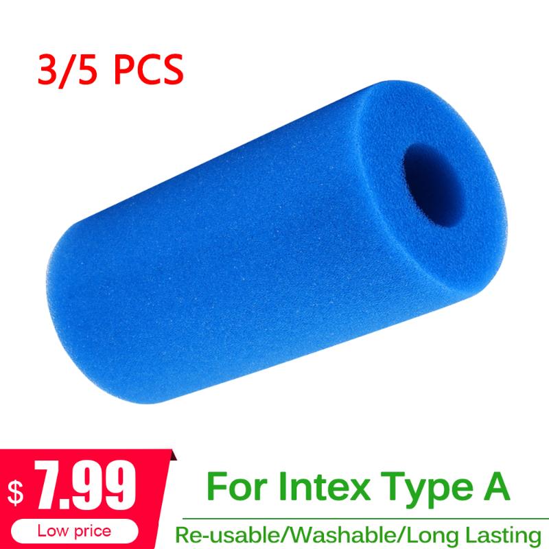 3/5PCS Swimming Pool Accessories Intex Type A Cleaner Foam Filter Sponges Reusable Washable Filter Sponge Cleaning Pool
3/5PCS Swimming Pool Accessories Intex Type A Cleaner Foam Filter Sponges Reusable Washable Filter Sponge Cleaning Pool