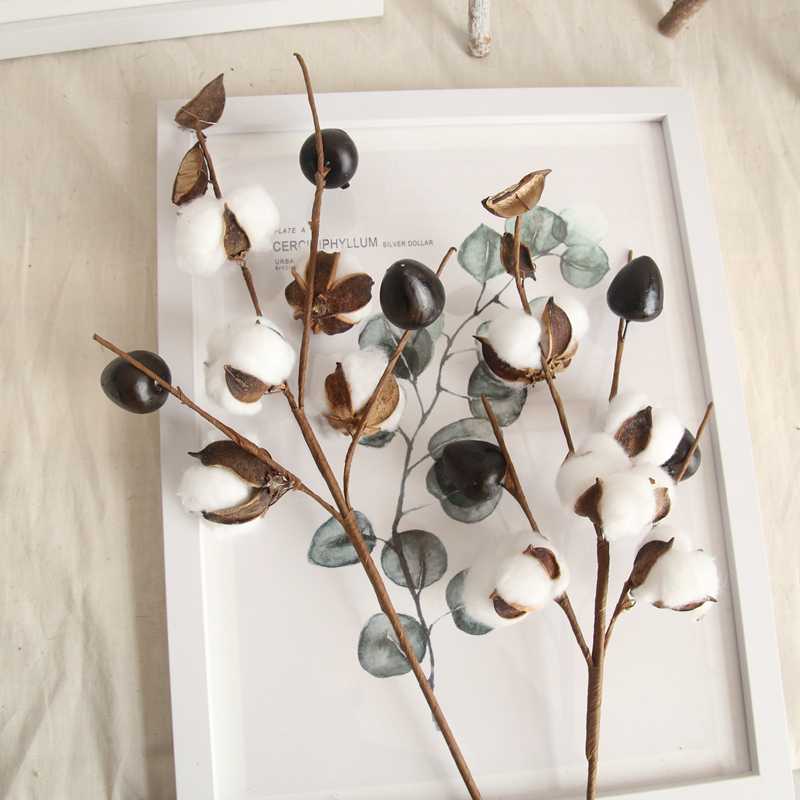 5 Head Naturally Dried Cotton Flower DIY Crafting Dried Fruit Rustic Decorative Home Decoration Wedding Decorations, 5 heads
5 Head Naturally Dried Cotton Flower DIY Crafting Dried Fruit Rustic Decorative Home Decoration Wedding Decorations, 5 heads