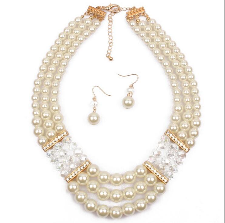 Trendy Imitation Pearl Round Chokers Necklaces Layered Necklace Collarbone Chain Necklace for Women Birthday All Compatible
Trendy Imitation Pearl Round Chokers Necklaces Layered Necklace Collarbone Chain Necklace for Women Birthday All Compatible