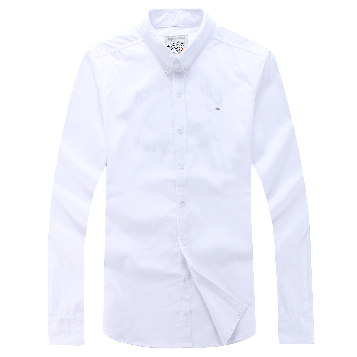 

2019 TOP Eden Park Full Sleeve Shirt Men High Quality Nice Design Business Casual Style Cotton size  L XL XXL Free Shippin Homme Chemise, White