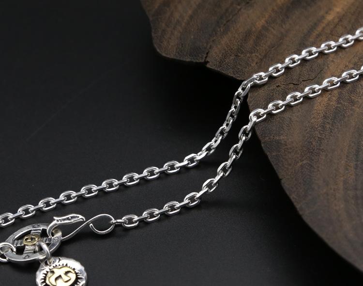 925 sterling silver fine jewelry antique silver Japanese vintage hand-made designer necklaces feather & eagle claw pendants