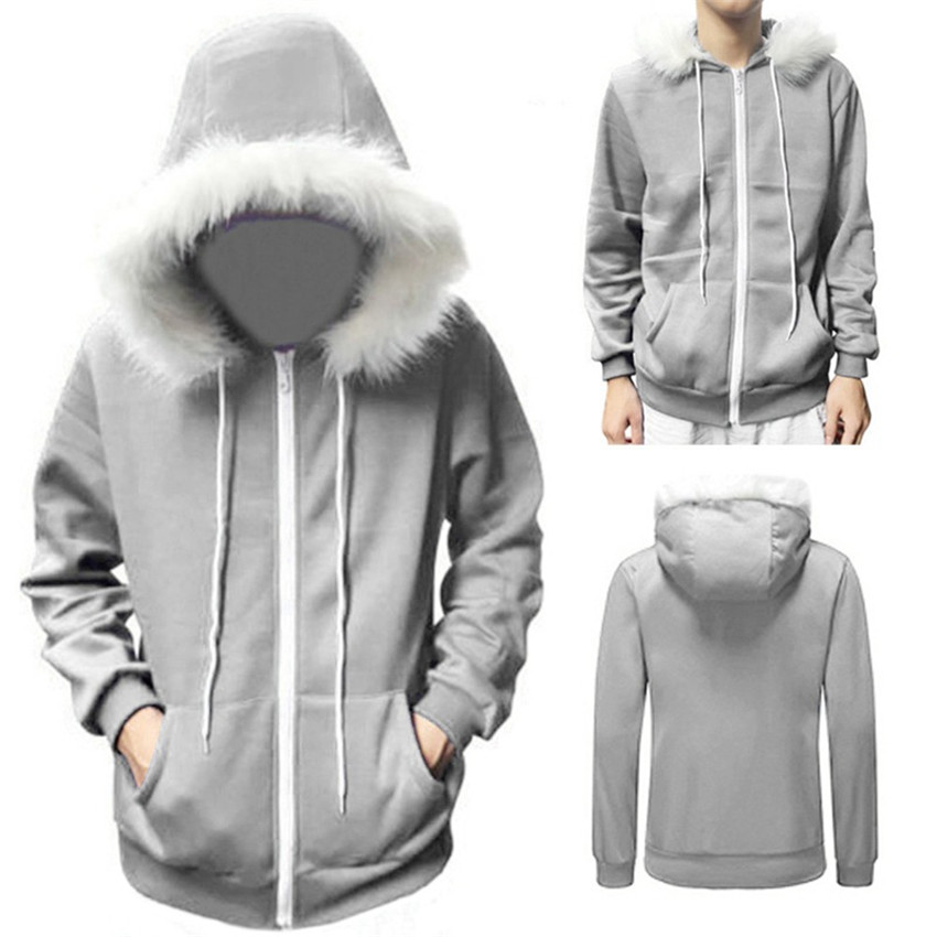 Winter Autumn Mens Hoodie Thicken Cardigan Hooded Man Sweatshirts with Zipper Casual Solid Color Loose Homme Clothes, Black
Winter Autumn Mens Hoodie Thicken Cardigan Hooded Man Sweatshirts with Zipper Casual Solid Color Loose Homme Clothes, Black