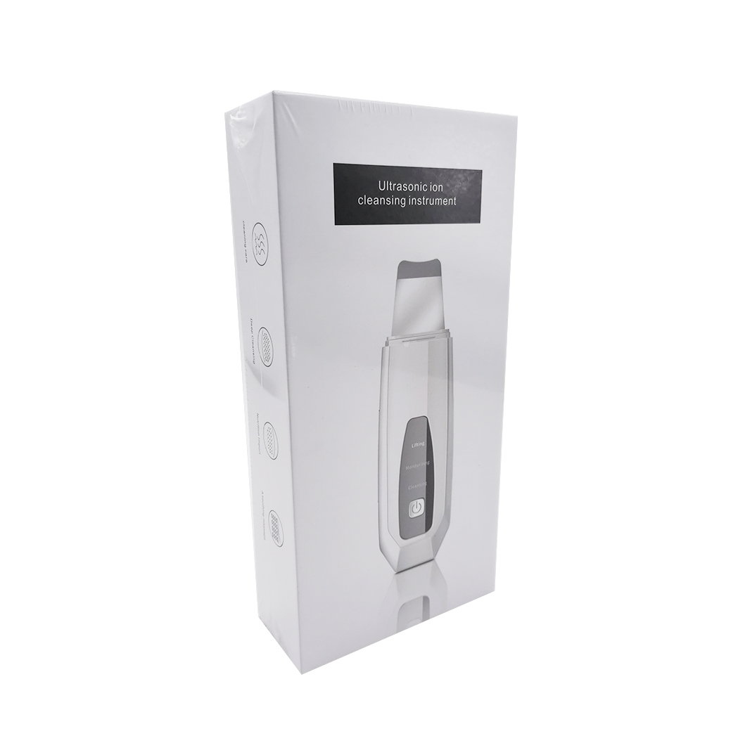 Ultrasonic Ion Skin Scrubber Deep Face Cleaner Peeling Pore Cleanning Massage Firming Cleansing Moisturizing Lifting Facial Skin Care Tool