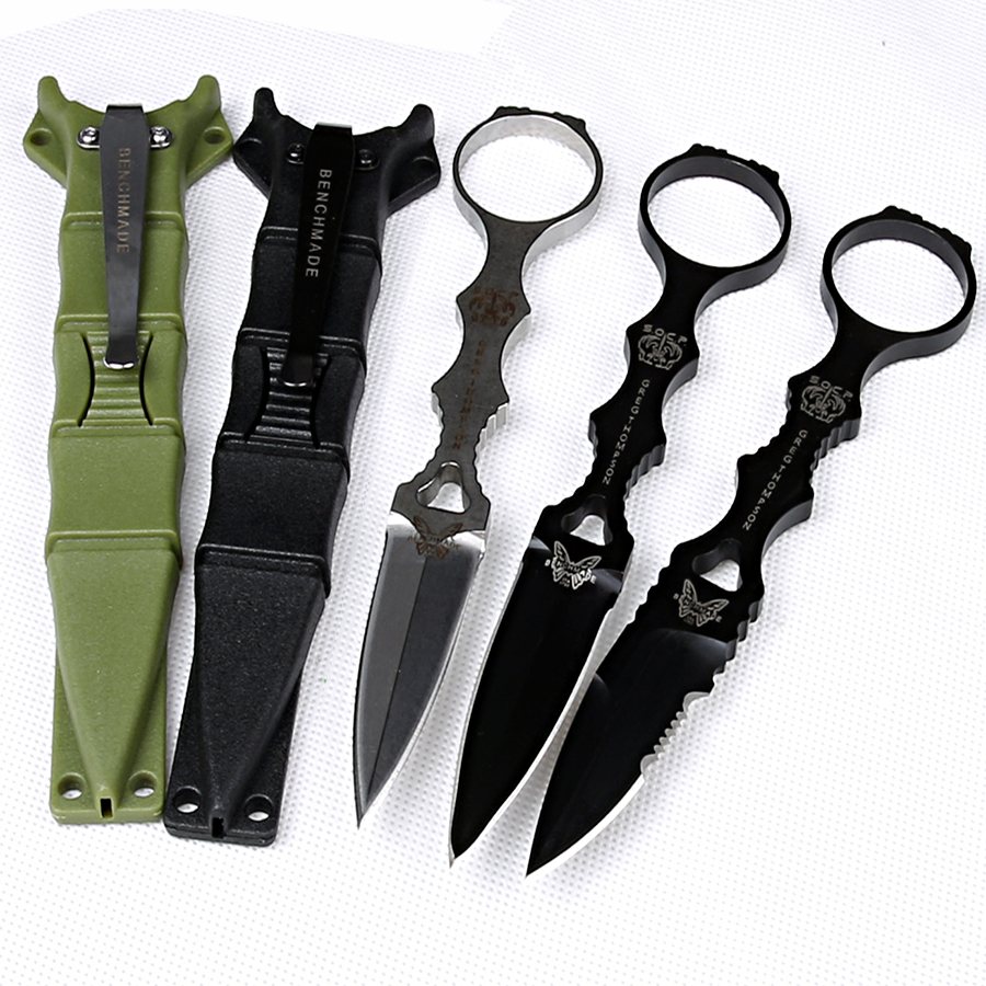 CNC Benchmade 176 knife ABS sheath D2 steel pocket knife EDC tool for hunting tactical fixed knives camping knife free shipping
CNC Benchmade 176 knife ABS sheath D2 steel pocket knife EDC tool for hunting tactical fixed knives camping knife free shipping