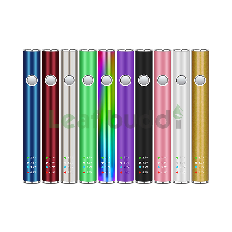Leaf buddi Max II Battery Adjustable Voltage 510 Thread cartridge Preheating VV with 350mah
Leaf buddi Max II Battery Adjustable Voltage 510 Thread cartridge Preheating VV with 350mah