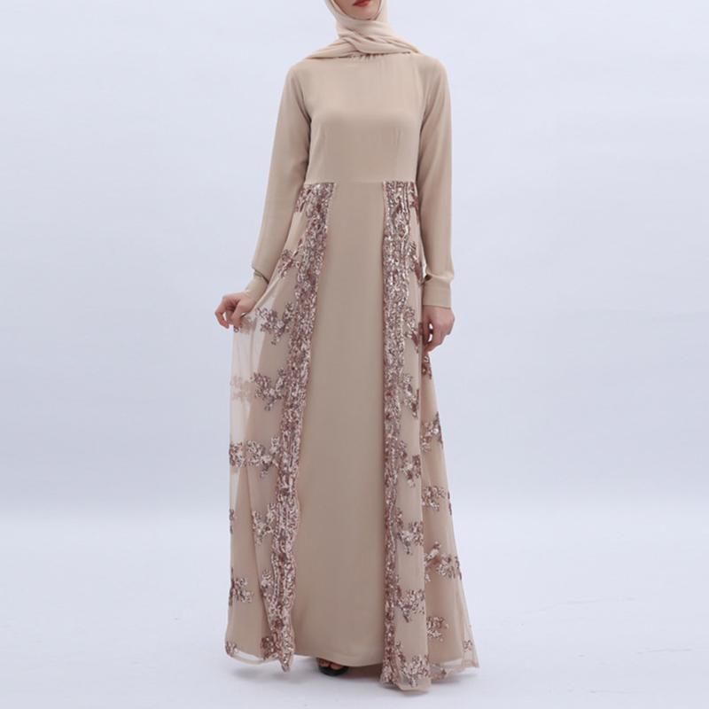 Abaya Jilbab Muslim Maxi Dress Sequins Patchwork Plus Size Kaftan Long High Waist Vintage Fashion Islamic Clothings Robe 2XL
Abaya Jilbab Muslim Maxi Dress Sequins Patchwork Plus Size Kaftan Long High Waist Vintage Fashion Islamic Clothings Robe 2XL