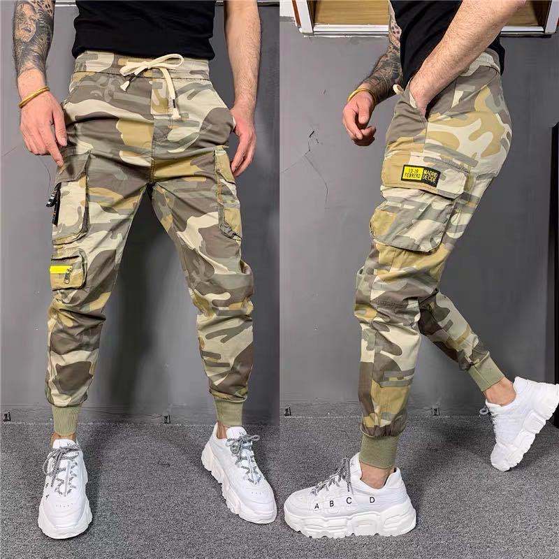 Hi-street Mens Camouflage Harem Pants Hip Hop Patchwork Pockets Joggers Trousers Slim Fit Cuffed Sweatpants For Male, Army green
Hi-street Mens Camouflage Harem Pants Hip Hop Patchwork Pockets Joggers Trousers Slim Fit Cuffed Sweatpants For Male, Army green