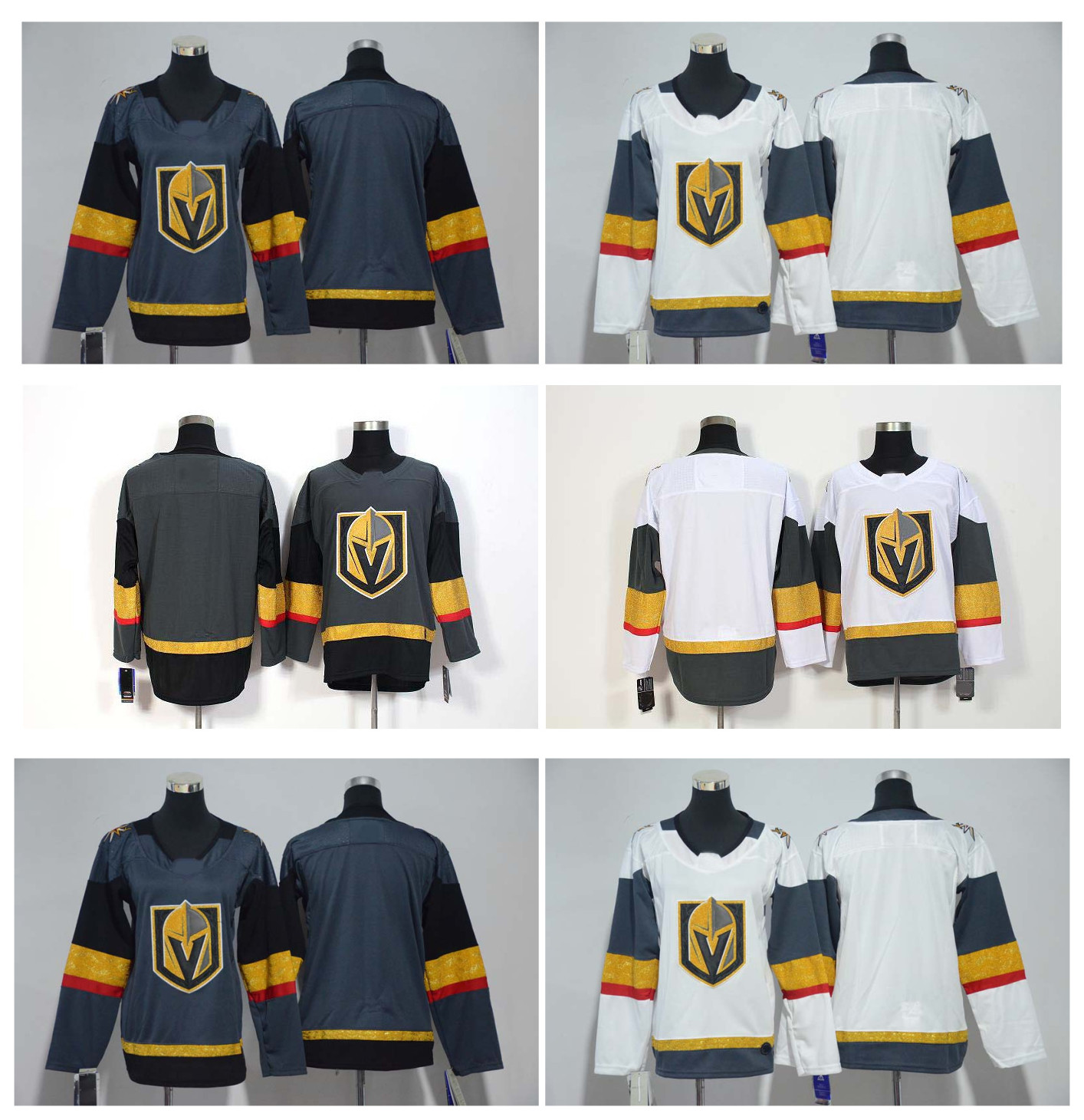 2019 Vegas Golden Knights Jersey Men's Kids Women's Blank No Name Number White Grey Stitched Hockey Jersey
2019 Vegas Golden Knights Jersey Men's Kids Women's Blank No Name Number White Grey Stitched Hockey Jersey