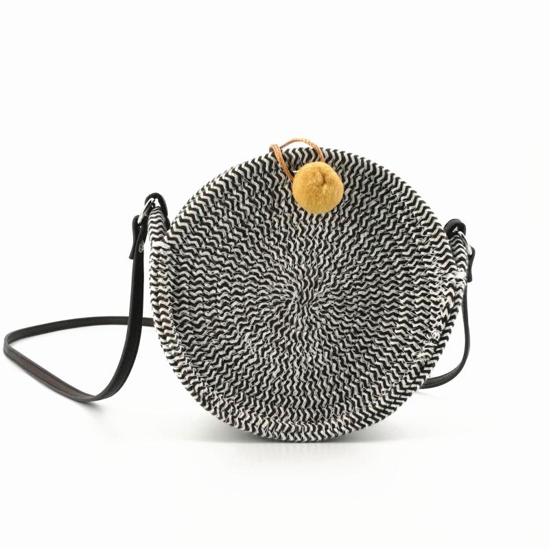 Women RetroSummer Beach Straw Bag Rattan Woven Round Handbag Messenger Simple Casual Shoulder Bag Purses, Picture4
Women RetroSummer Beach Straw Bag Rattan Woven Round Handbag Messenger Simple Casual Shoulder Bag Purses, Picture4