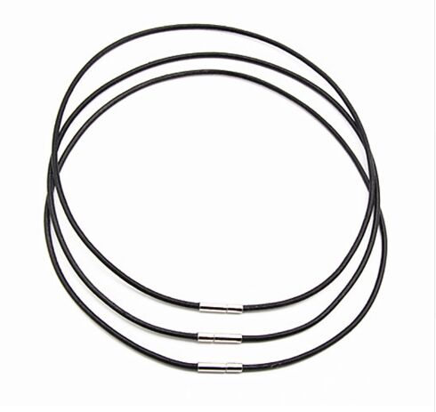 Hot Simple 10Pcs/lot Black Genuine Real Leather Cord Necklace Pendant Making+Silver Steel Bayonet Clasp DIY Jewelry
Hot Simple 10Pcs/lot Black Genuine Real Leather Cord Necklace Pendant Making+Silver Steel Bayonet Clasp DIY Jewelry
