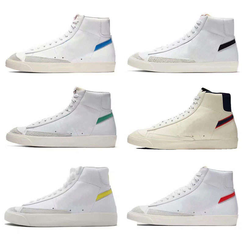 Blazer Mid 77 Vintage Running Shoes for Men Women Black White High Help Training Sneakers Size 36-45, As photo 5
Blazer Mid 77 Vintage Running Shoes for Men Women Black White High Help Training Sneakers Size 36-45, As photo 5