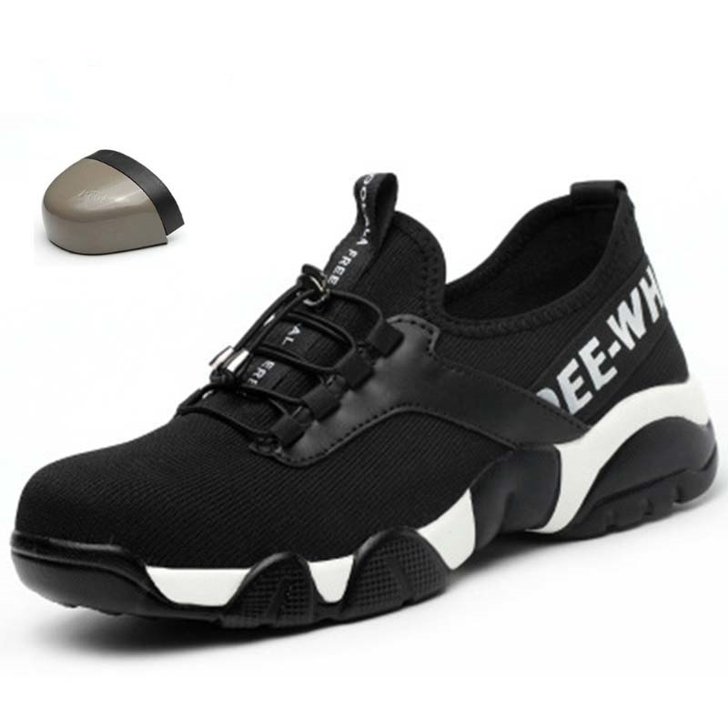 Plus Size 3745 Lightweight Steel Toe Cap Men Women Work Safety Boots Breathable Male Female Shoes 42020D505342990