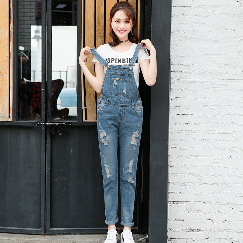 New Arrival Women Ripped Denim Jumpsuits Women ' Overalls Casual Sexy Romper Plus Size Ladies Blue Denim Jeans Jumpsuit Hot
New Arrival Women Ripped Denim Jumpsuits Women ' Overalls Casual Sexy Romper Plus Size Ladies Blue Denim Jeans Jumpsuit Hot