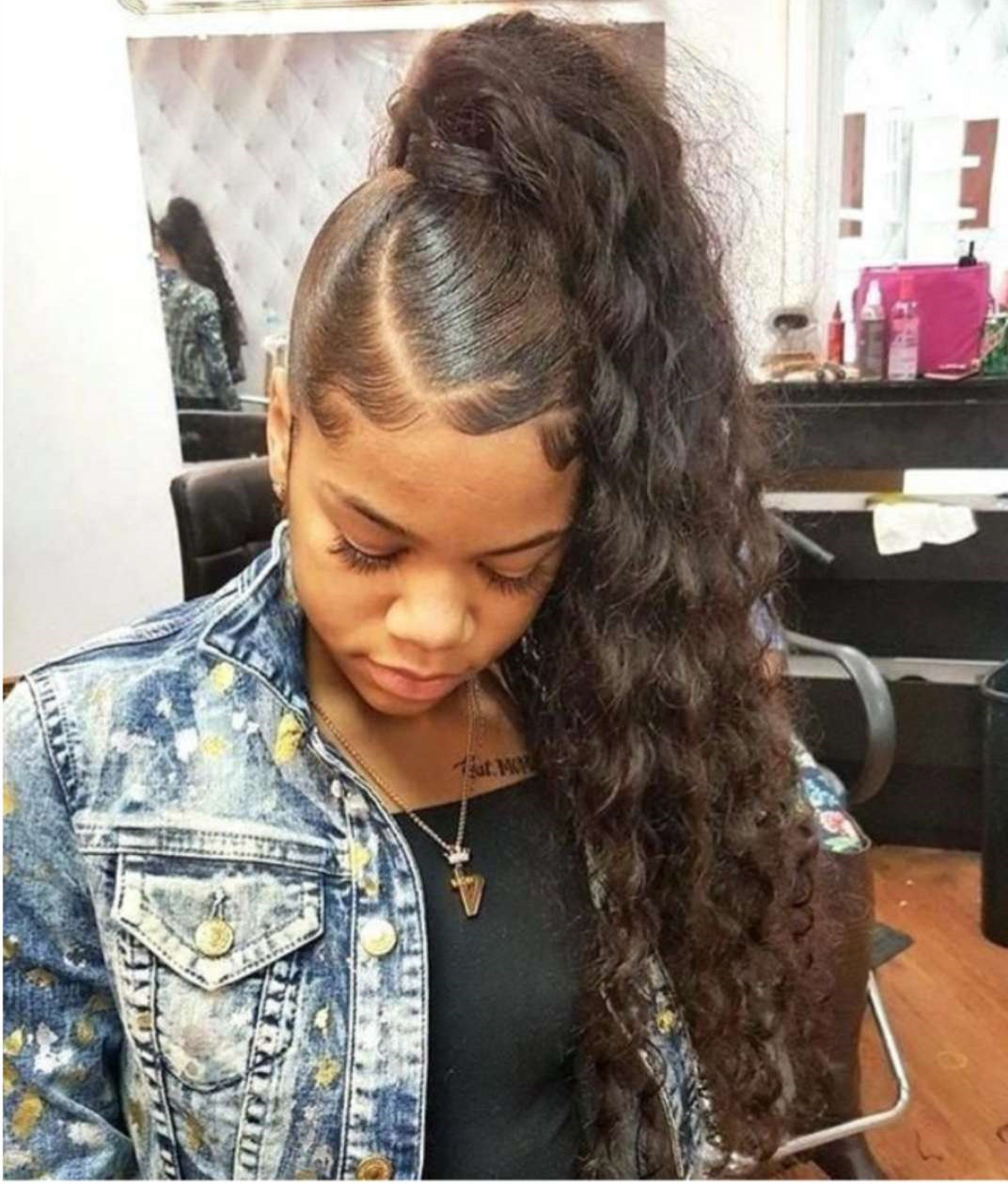 top qutlaity long hair ponytail human hair natural unprocessed ,brazilian hair drawstring ponytail for women 140g more colors