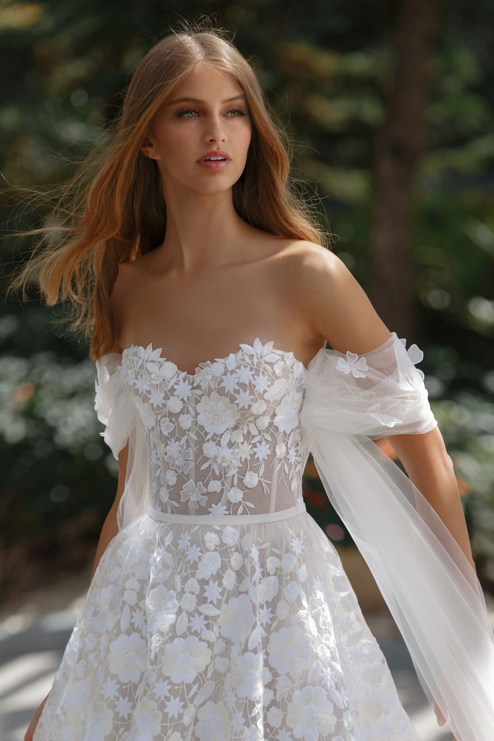 mira zwillinger wedding dress off the shoulder lace appliqued beach outdoor bridal dresses backless wedding gowns vestidos de novia