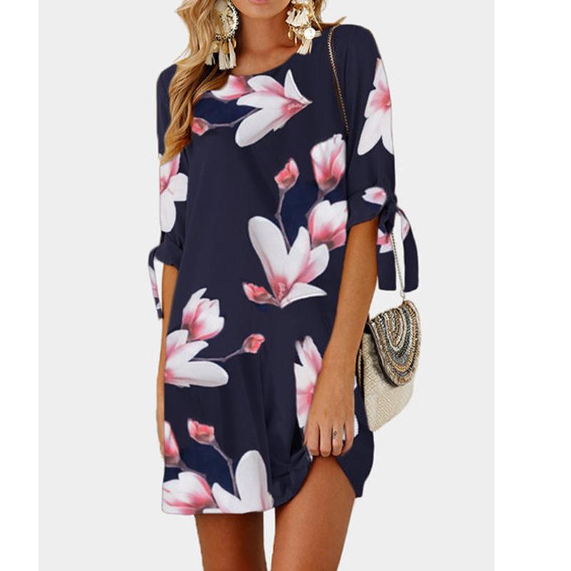 Womens Floral Print Bowknot Sleeves Cocktail Mini Dress Casual Party Dress Vestidos Verano 2020 Beach Sundress Women Summer#G20
Womens Floral Print Bowknot Sleeves Cocktail Mini Dress Casual Party Dress Vestidos Verano 2020 Beach Sundress Women Summer#G20