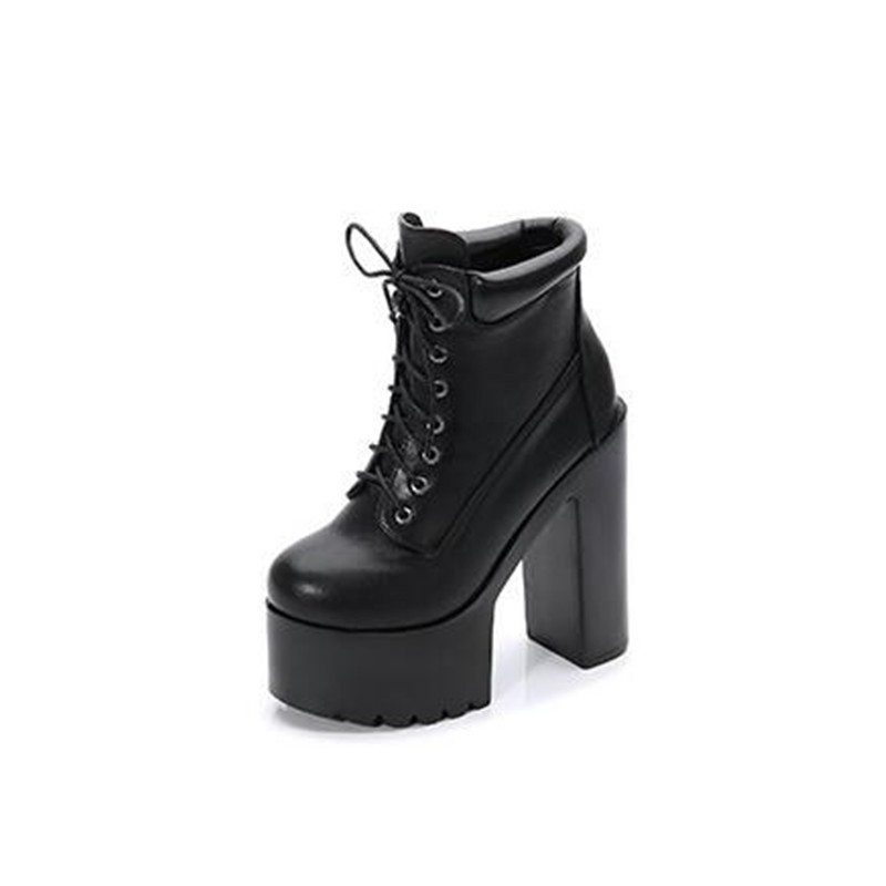 High Heels 14CM White Boots Women Black Platform Leather Boots Woman Shoes Ladies Waterproof Lace Up Boots Botas Cowboy Mujer
High Heels 14CM White Boots Women Black Platform Leather Boots Woman Shoes Ladies Waterproof Lace Up Boots Botas Cowboy Mujer