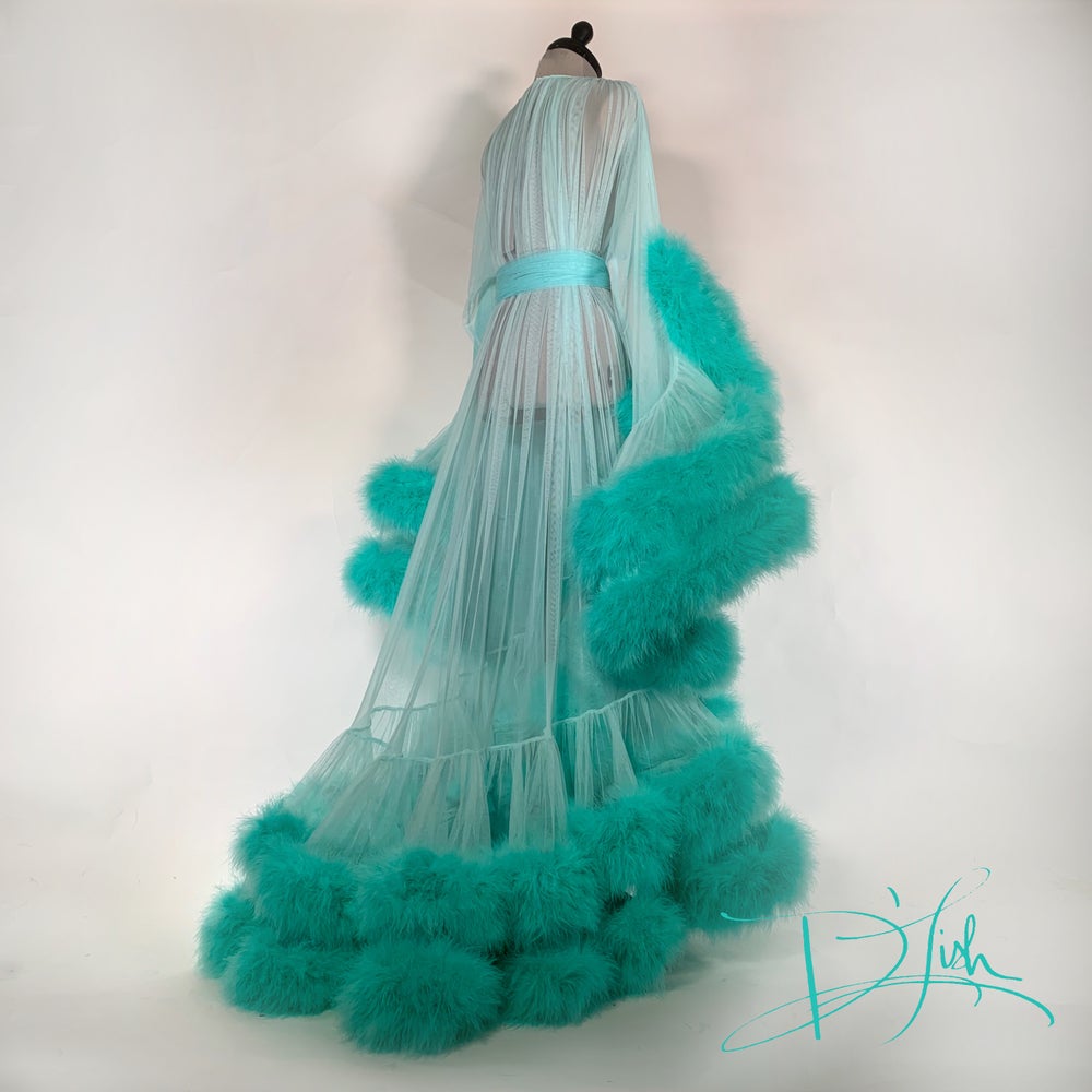 ostrich feather bathrobe sleepwear bathrobe boudoir dress a line kimono dressing gown babydoll lingerie bath robes de marie