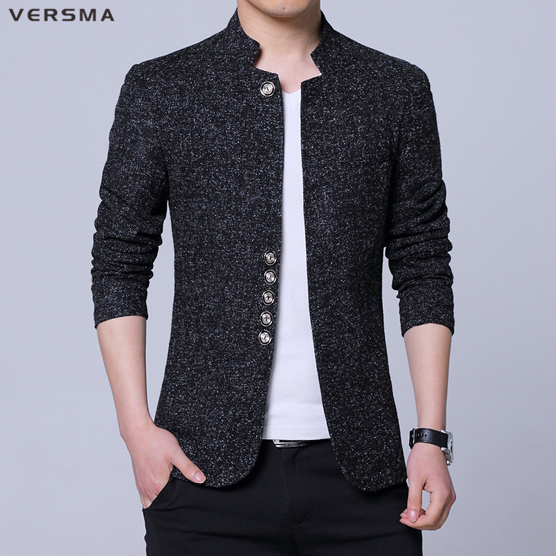VERSMA New Navy Solid Long Sleeve Casual Brand Men Blazer Designs Suit Jacket Slim Fit Christmas Suit Blazer Jacket Coat Men 5XL, Gray
VERSMA New Navy Solid Long Sleeve Casual Brand Men Blazer Designs Suit Jacket Slim Fit Christmas Suit Blazer Jacket Coat Men 5XL, Gray