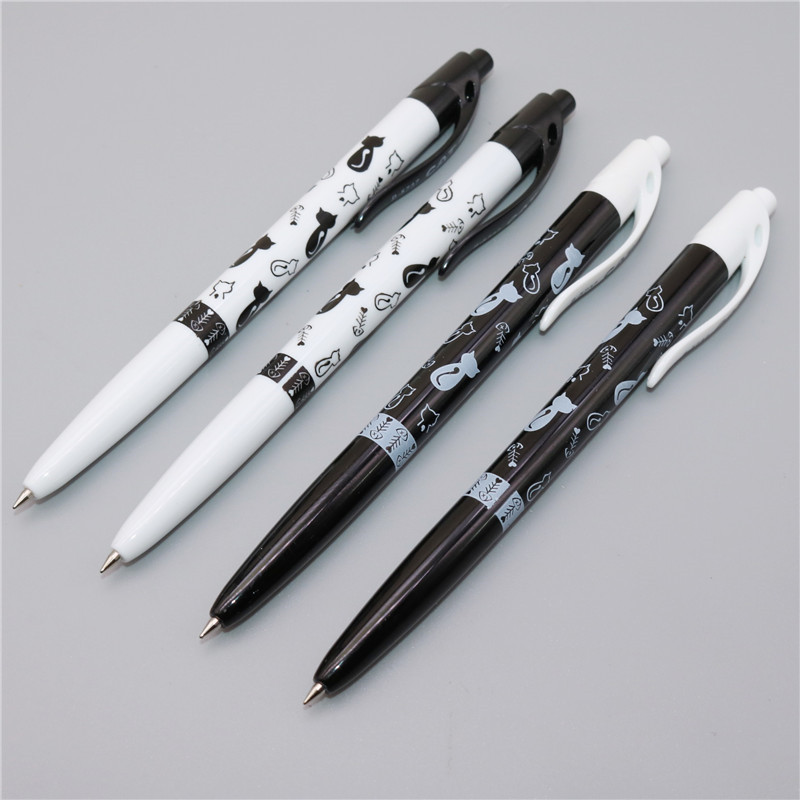 6 pcs Portable cat ballpoint pen Press type stationery ballpoint pen 0.5mm blue ink School Office Supplies Gift Stationery, Bg1942
6 pcs Portable cat ballpoint pen Press type stationery ballpoint pen 0.5mm blue ink School Office Supplies Gift Stationery, Bg1942