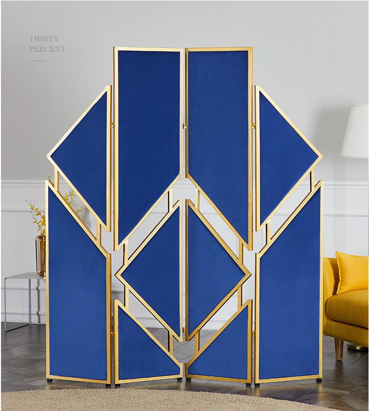 Openwork Screen partition folding mobile Room Dividers bedroom shelter home decoration porch Wall Chinese office