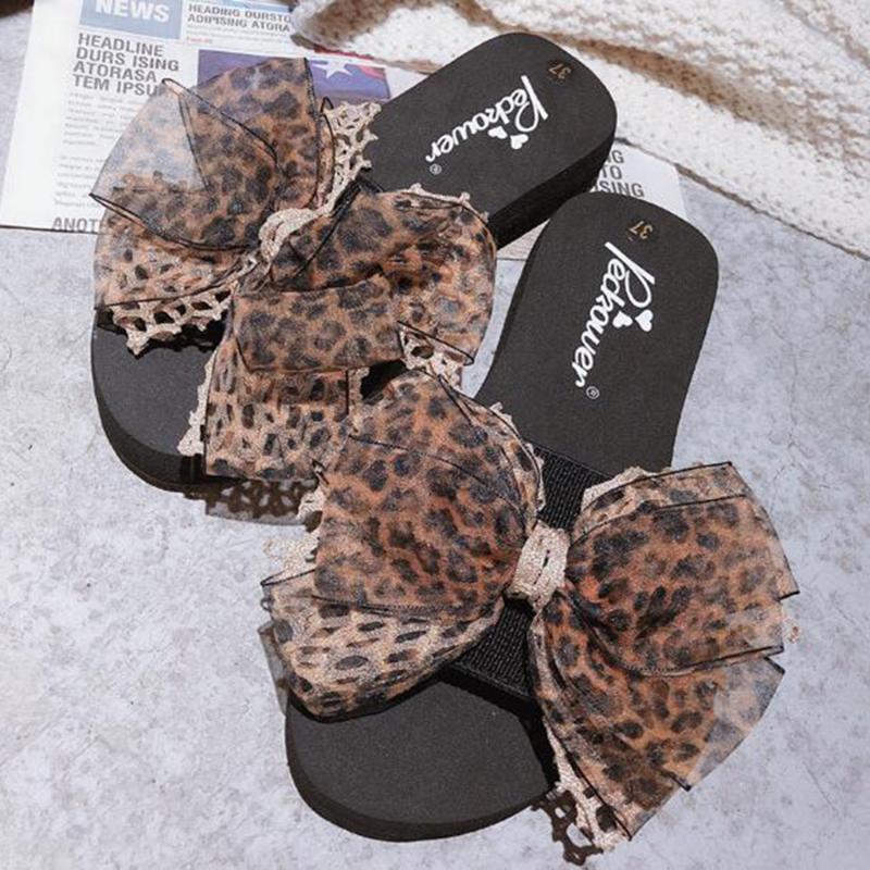 Summer new Shoes Woman Leopard print Bow Sandals Slipper women Indoor Outdoor Summer Flip-flops fashion Beach Shoes womens 361, Blue
Summer new Shoes Woman Leopard print Bow Sandals Slipper women Indoor Outdoor Summer Flip-flops fashion Beach Shoes womens 361, Blue