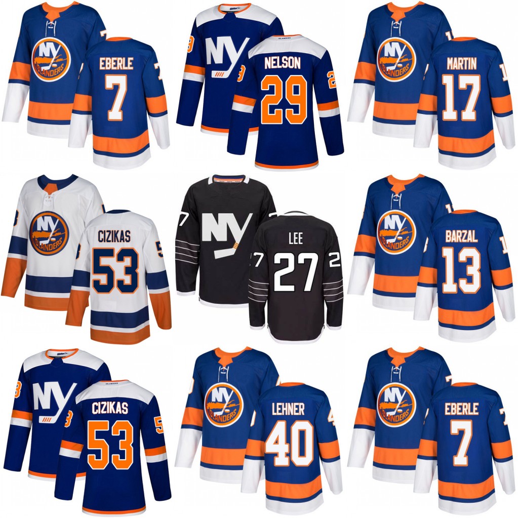Eberle Mathew Barzal Robin Lehner New York Islanders Anders Lee Brock Nelson Casey Cizikas Josh Bailey Matt Martin Valtteri Filppula Jersey, Men white
Eberle Mathew Barzal Robin Lehner New York Islanders Anders Lee Brock Nelson Casey Cizikas Josh Bailey Matt Martin Valtteri Filppula Jersey, Men white